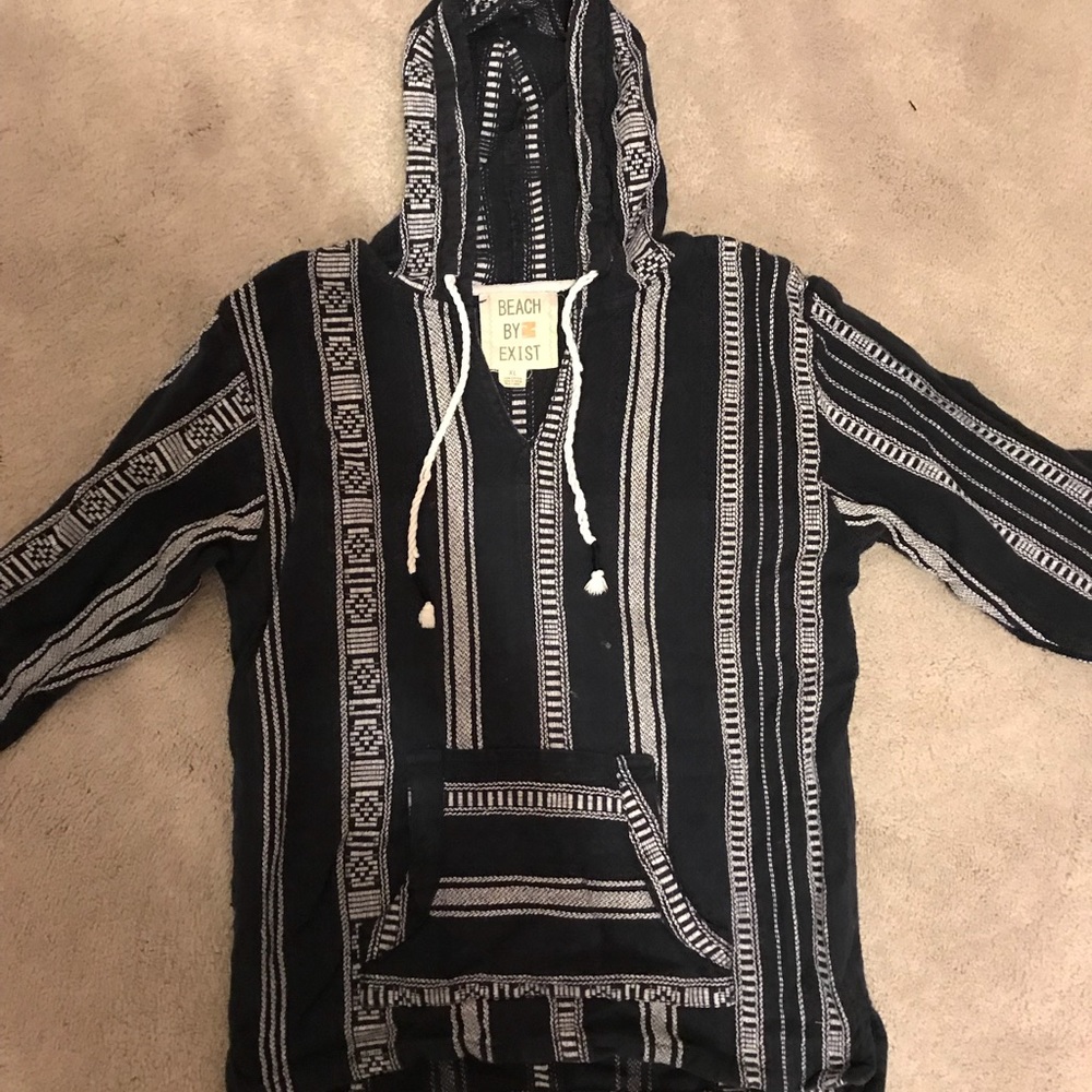 drug rug / beach sweatshirt